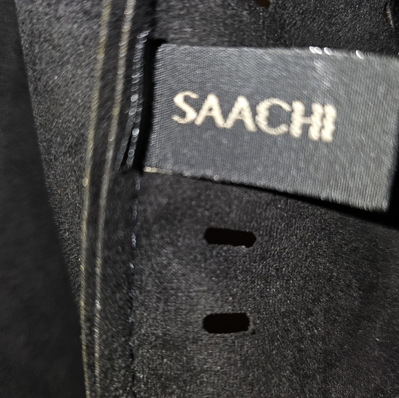 SAACHI Tunic With Fringe Size Large - Picture 2 of 4